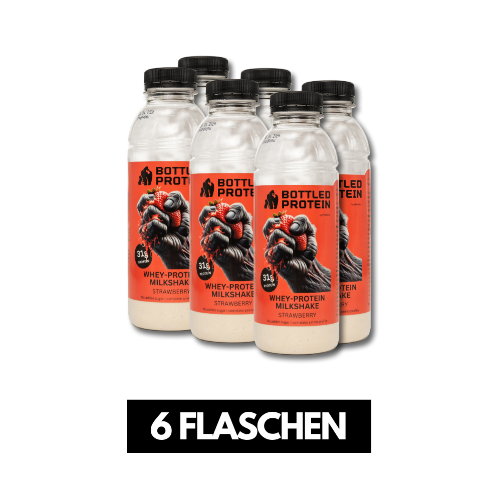 Whey-Protein Milkshake 6 Flaschen